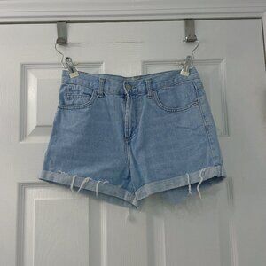 Topshop Moto Rosa Shorts